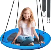 40 Saucer Tree Swing Set - 700Lb Weight Capacity, 900D Oxford Waterproof, with H