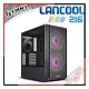 [ PCPARTY ] 聯力 LIAN LI LANCOOL 216 ARGB ATX 玻璃透側機殼 機箱 黑色