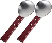 SUPVOX 2PCS Rice Serving Spoon and Tofu Ladle Multifunctional Kitchen Soup Spoon for Home and Restaurant Use Durable and Safe Cooking Utensils for Stirring and Scooping