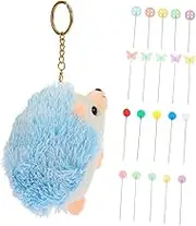 UTHCLO 1 Set Hedgehog Pin Cushion with Decorative Needle Pins Cute Quilting Accessory for DIY Projects Patchwork and Sewing Durable Abs Material for Crafting and Organizing