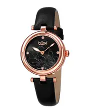 Burgi Women's Diamond Dial Watch