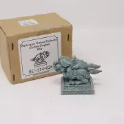 Washington National Cathedral Gargoyle Collection Chimera Blue in box