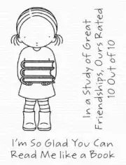 My Favorite Things Stamps "Read Me Like A Book" - NEW