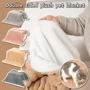 Soft Pet Blanket Warm Dog Mat Sheets Cat Kennel Thicken Fleece Pet Accessories