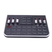 F8 4 Modes Studio Audio Mixer Microphone Webcast Entertainment Streamer Live Sound Card for Phone Computer PC
