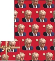Wrap - Excellent Jumbo Wrapping Paper,27x19 Inch Reversible Funny Wrapping Paper for Increasing Atmosphere, Decorating Your Fashionable Amith