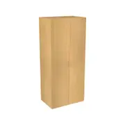 Lugna 2048 x 900 x 580mm Sand Hanging 4 Shelf 2 Door Storage Cabinet