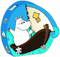 在飛比找PChome24h購物優惠-Moomin & The Sea 嚕嚕米與大海拼圖（外文書）