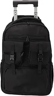 30L Waterproof Rolling Duffle Bag with Vacuum Compression - Wheeled Trolley Backpack for Business Trips, Travel & Outdoor Adventures - Multifunctional, Spacious & Durable