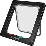 FIXOSHEE Cat Flap Dog Door for Windows and Walls Durable Easy to Install Pet Access for Indoor and Outdoor Use Ensures Controlled Entry and Exit