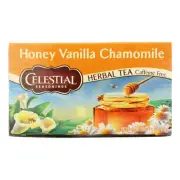 Celestial Seasonings Chamomile Tea with Vanilla Honey 20 Count Herbal Tea