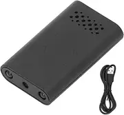 Security Camera Indoor 1080P HD Wide Angle Motion Detection Loop Recording Compact Design for Home Surveillance ABS Black