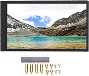 4.0in IPS Display Screen Durable 800x480 Resolution 60FPS Capacitive Touch Screen for 3B 3B+ 4B with DPI Interface Glass Panel