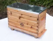 2x 5 Frame Nuc Beehive Wax-dipped NZ pine Flat pack (Assembly required)