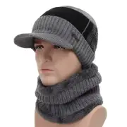 Winter Hats Skullies Beanies Hat Men Winter Beanies for Women Wool Scarf Caps Ba