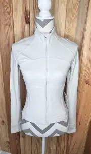 Lululemon Define Jacket Nulu Bone size 6 NWT
