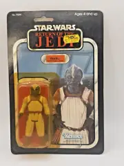 Kenner STAR WARS MOC Klaatu Skiff Guard 77 Back Return of the Jedi New 1983 VTG