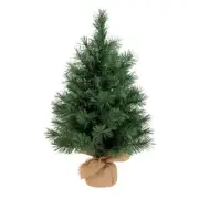 Ashbrooke Burlap Pot Tree 60cm Christmas Decoration