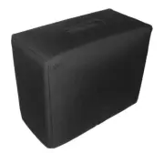 Carstens Amplification Back Flag 1x12 Combo Amp Cover - Black, 1/2" (cars004p)