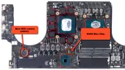 BIOS for Razer Blade 15'' Studio Edition 2019 RZ09-03135 Only MAIN Bios Chip !