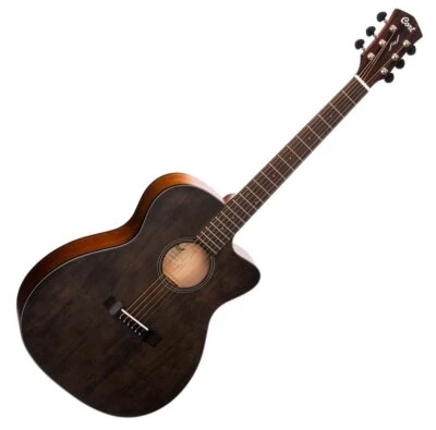 Cort Core-OC Spruce OM Cutaway All Solid Acoustic Guitar Fishman