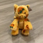 Build A Bear Pumpkin Kitty Orange Halloween Plush STUFFED Vault Collection 2024