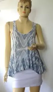 BNWT SASS & BIDE "City Of Love" Singlet Top - Size Euro 42 / US 6 (Aus 12)