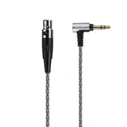 6 core braid Audio Cable Male 3.5 mm TRS to 3-Pin Mini Female XLR