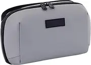Electronic Travel Organizer - Charger Organizer Travel Case - Zippered Padded Shockproof Compact Cord Pouch for Charger Phone Wire Gadgets Passport Business Trip Daily Commute