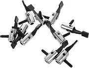 ELAYARD Easy Inflation 10pcs Locking Tire Chuck Adapters Air Pump Nozzle Attachments Quick Car Bike Compressor