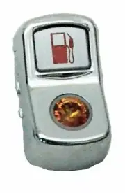 UP Rocker Switch Actuator Cover Fuel for Peterbilt 2006 & up Amber Jewel #45106