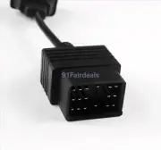 17 Pin OBD1 to 16 Pin OBD2 Adapter Connector Diagnostic Cable for Toyota 20CM