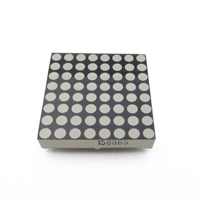 5PCS LED dot matrix 1.9mm 8X8 Red common anode 38 * 38mm 16 feet NEW