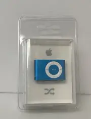 Apple iPod Shuffle 2nd gen A1204 2GB Blue 2007 MP3 SEALED