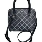 Brand New DKNY LOGO Purse Bryant Round Handbag Black Gray Purse Satchel Special