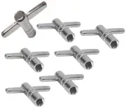 High Quality Chrome Drum Key for Tuning Snare Tom and Bass Drums 100 Pack
