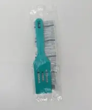 Pampered Chef Mini Nylon Serving Spatula Aqua Teal Kitchen Baking Utensil 1406