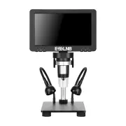[EU Direct] ESSLNB 7 inch LCD Microscope 1200X Digital Microscope with 32G Card & Remote Control 1080P Video Camera Coin
