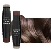 Root touch-up - Hair Root Concealer | Temporary Hair Color | Root Cover Up Stick | Double-ended Temporary Hair Color | Long-Lasting Women Hair Coverage Color Pen For Adults, Friends, & Beautician