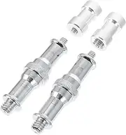 Tofficu 4 Pack 3/8 to 1/4 Inch Screw Nut Adapter Tripod Screw Cap for Camera Accessory Mount Universal Fit Easy to Use