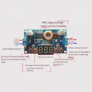 Simplify power control 5A adjustable CNC power supply with onboard voltmeter