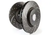 EBC GD1977 for 2017-18 Volkswagen Golf Mk7 1.8L Turbo GD Sport Rear Rotors (for: Volkswagen)