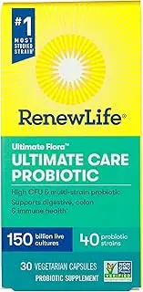 Renew Life, Probiotic Ultimate Flora Care 150B, 30 Count
