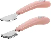 ERINGOGO 1 Pair Fork and Spoon Set Spoons Forks for Self Feeding Fork Spoons Forks Travel Utensils Silverware Forks Stainless Steel