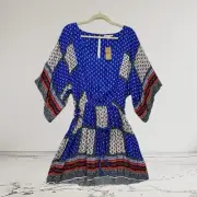 American Eagle Patchwork Mini Dress Women’s Small Summer Boho Casual Party NWT