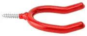 Double Screw Hook, Vinyl-Coated, 2.75-In. -N271-012