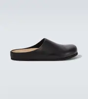 [Common Projects] Common Projects Leather clogs AU 9 black