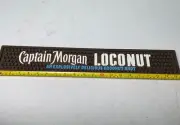 Captain Morgan Loconut Rubber Bar Rail Mat For Man Cave - Beer - Mixed Drinks