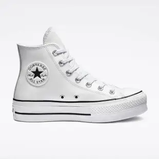 【CONVERSE】休閒鞋 男鞋 女鞋 帆布鞋 高筒 皮革 CTAS LIFT HI 白 561676C