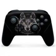 Nintendo Switch Pro Controller Skin Decal Vinyl Wrap - Wolf dreamcatcher